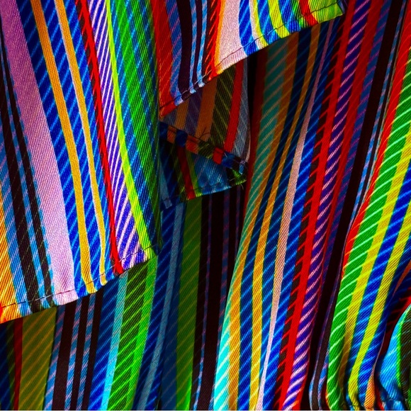 Milly Multicolored One Shoulder May Dress Size Small - Picture 5 of 11